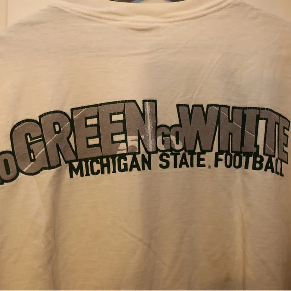 Vintage Michigan State Spartans Nike Shirt - Picture 5 of 5